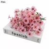 10 Bunches of Artificial Flowers Plastic Fake Plants UV Resistant Home In/Outdoor Garden Décor