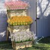 10 Bunches of Artificial Flowers Plastic Fake Plants UV Resistant Home In/Outdoor Garden Décor