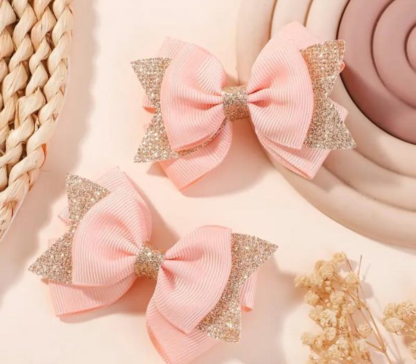 Butterfly Bow Hair Clips